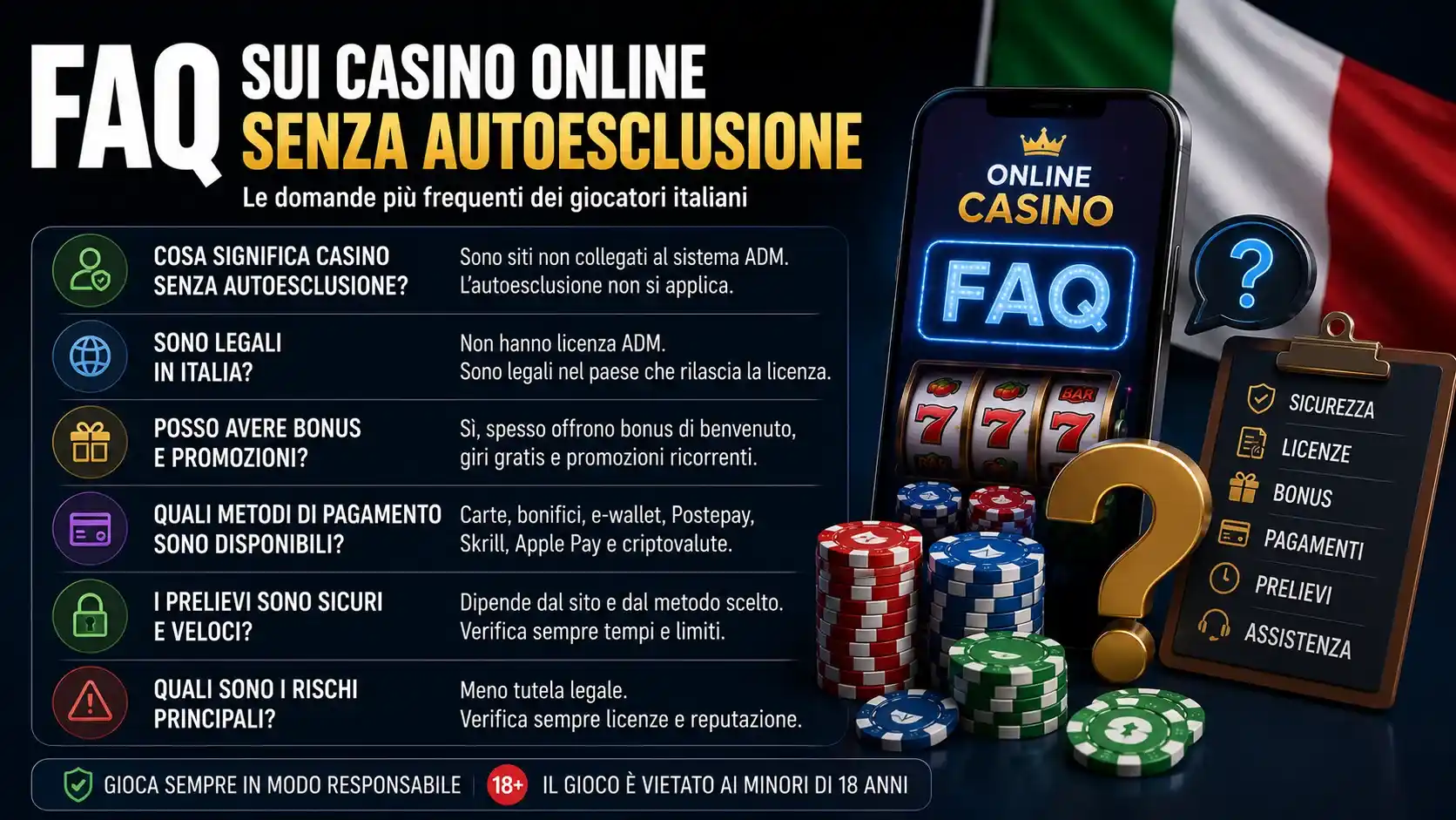 casino italiani senza autoesclusione