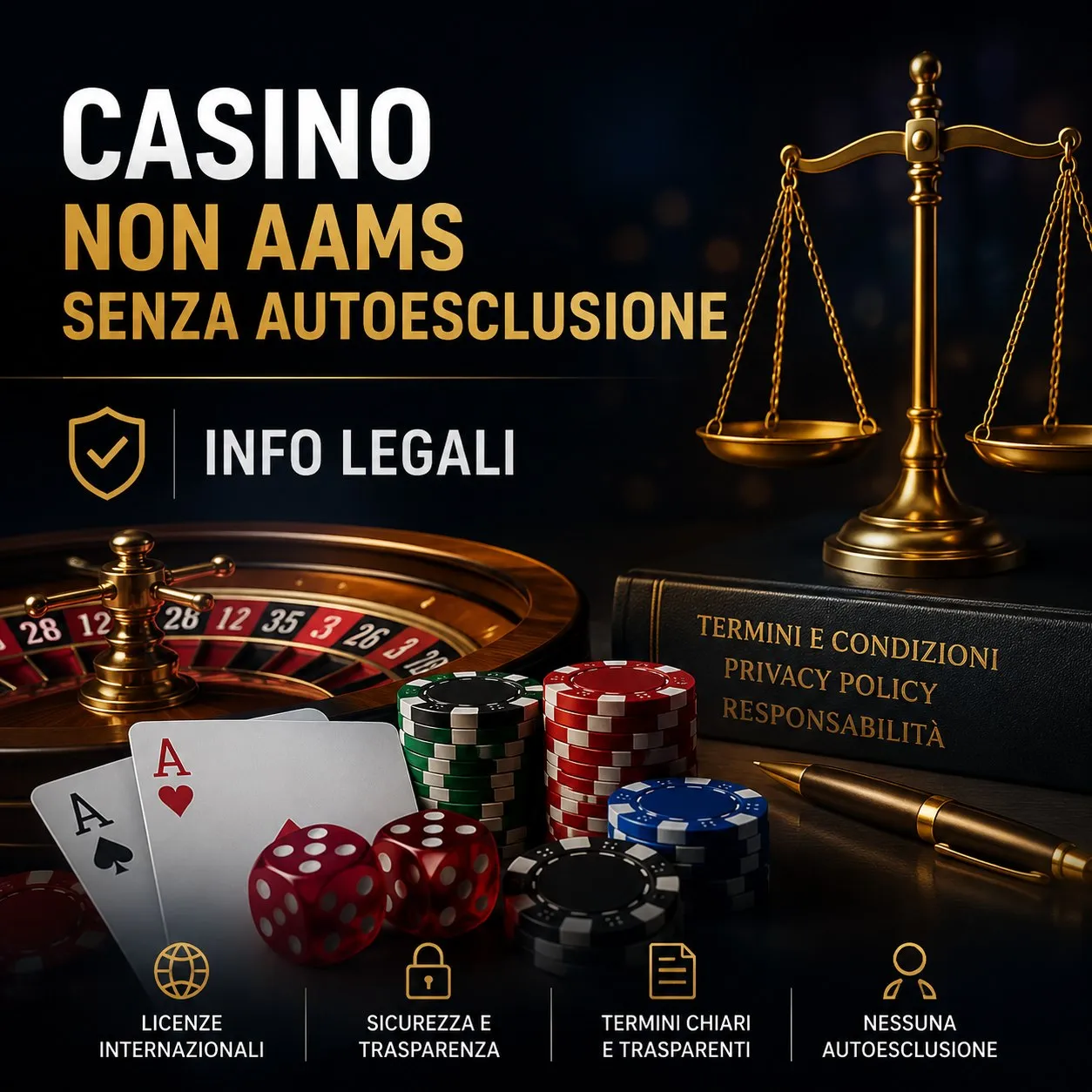 casino non aams senza autoesclusione info legali
