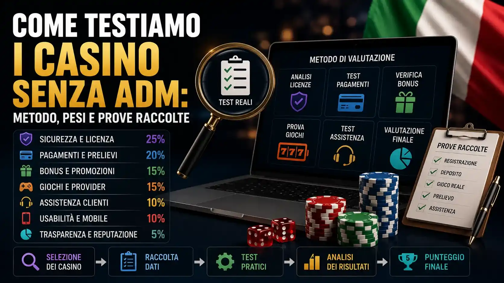 casino senza adm